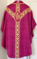 Roman Purple Gothic Vestment